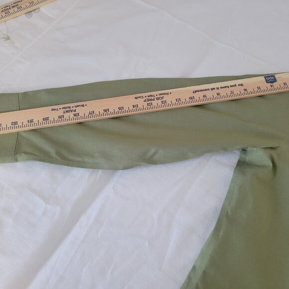 Coldwater Creek Olive Green Womens Shirt Size XL - Picture 12 of 16
